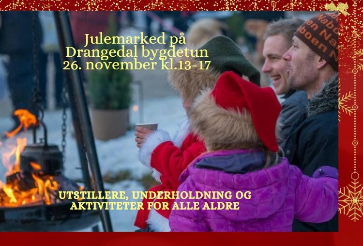 Julemarked på Drangedal bygdetun 26. november 2022